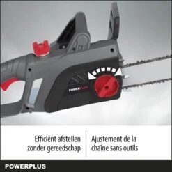 Powerplus POWEG10110 Elektrische Kettingzaag - 2200W - Zwaardlengte 400mm - Automatische Kettingsmering - Incl. 1x Ketting En 1x Zwaard 9 Powerplus POWEG10110 Elektrische Kettingzaag - 2200W - Zwaardlengte 400mm - Automatische Kettingsmering - Incl. 1x Ketting En 1x Zwaard -Tuingereedschaps Winkel 1200x1200 760