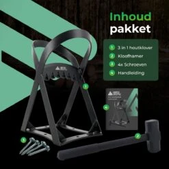Lighted Lifestyle™| Houtklover Voor Aanmaakhout Incl. Kloofhamer - Houtsplijter - Houtkliever - Snel Haardhout - Gietijzer - Incl. Schroeven 11 Lighted Lifestyle™| Houtklover Voor Aanmaakhout Incl. Kloofhamer - Houtsplijter - Houtkliever - Snel Haardhout - Gietijzer - Incl. Schroeven -Tuingereedschaps Winkel 1200x1200 777