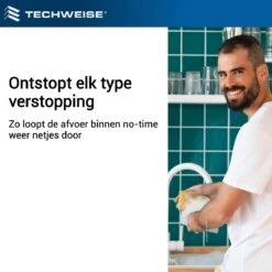 Techweise - Rioolslang Voor Kärcher K2 T/m K7 - 15M - Met Voorwaartse Hogedruksproeiers 15 Techweise - Rioolslang Voor Kärcher K2 T/m K7 - 15M - Met Voorwaartse Hogedruksproeiers -Tuingereedschaps Winkel 1200x1200 801