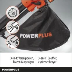 Powerplus Dual Power POWDPG75270 Bladblazer - Bladzuiger En -versnipperaar - Brushless - Blazen - Zuigen - Versnipperen - Excl. Accu En Lader - Incl. Opvangzak 45L 14 Powerplus Dual Power POWDPG75270 Bladblazer - Bladzuiger En -versnipperaar - Brushless - Blazen - Zuigen - Versnipperen - Excl. Accu En Lader - Incl. Opvangzak 45L -Tuingereedschaps Winkel 1200x1200 95