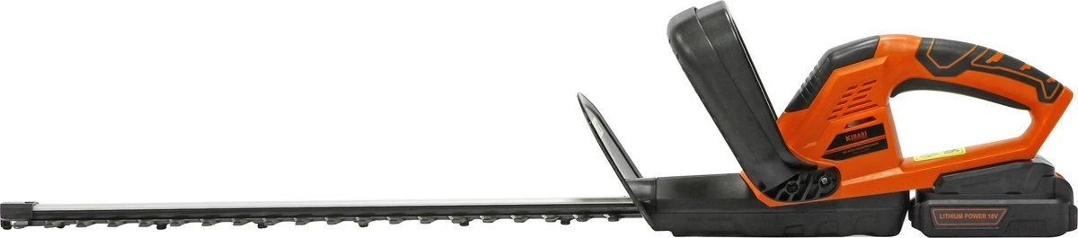 Kibani Accu Heggenschaar – Inclusief 2000mAh Li-ion Accu – 51 Cm Zwaardlengte - 18V 6 Kibani Accu Heggenschaar – Inclusief 2000mAh Li-ion Accu – 51 Cm Zwaardlengte - 18V - Afbeelding 6
