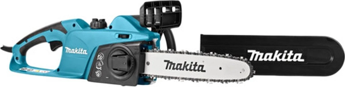 Makita Kettingzaag Elektrisch 1800 W 30 Cm Blauw En Zwart 2 Makita Kettingzaag Elektrisch 1800 W 30 Cm Blauw En Zwart - Afbeelding 2