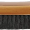 Merkloos Houten Kledingborstel Met Paardenhaar 17 Cm - Kleding/schoonmaakartikelen - Kleding Reinigen