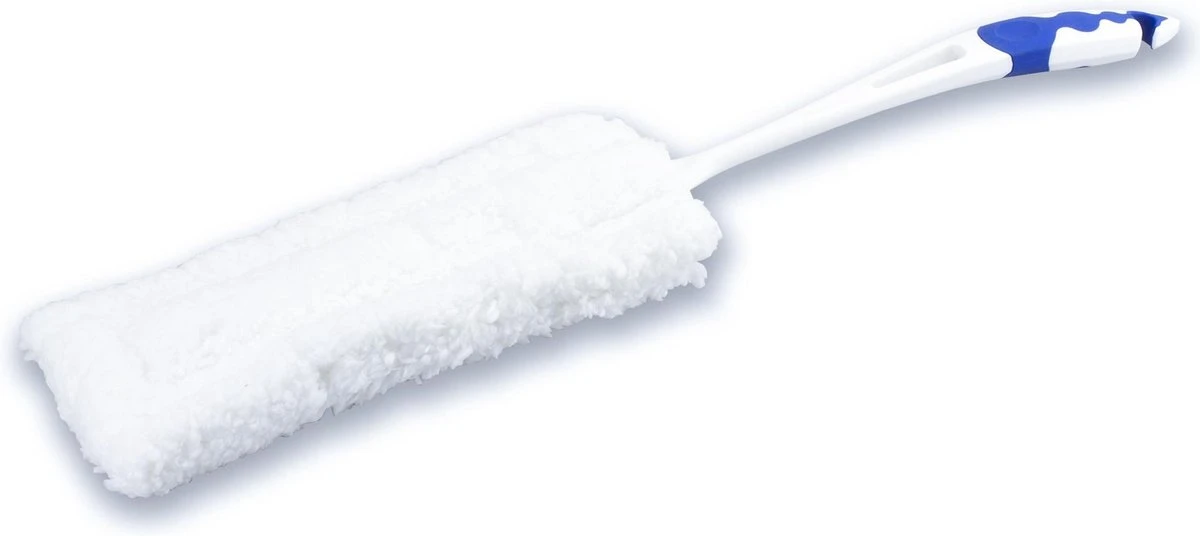 2- Delige Verwarming Schoonmaakset Blauw/wit - Microvezel Borstel - Radiator Borstel 60 Cm 2 2- Delige Verwarming Schoonmaakset Blauw/wit - Microvezel Borstel - Radiator Borstel 60 Cm - Afbeelding 2