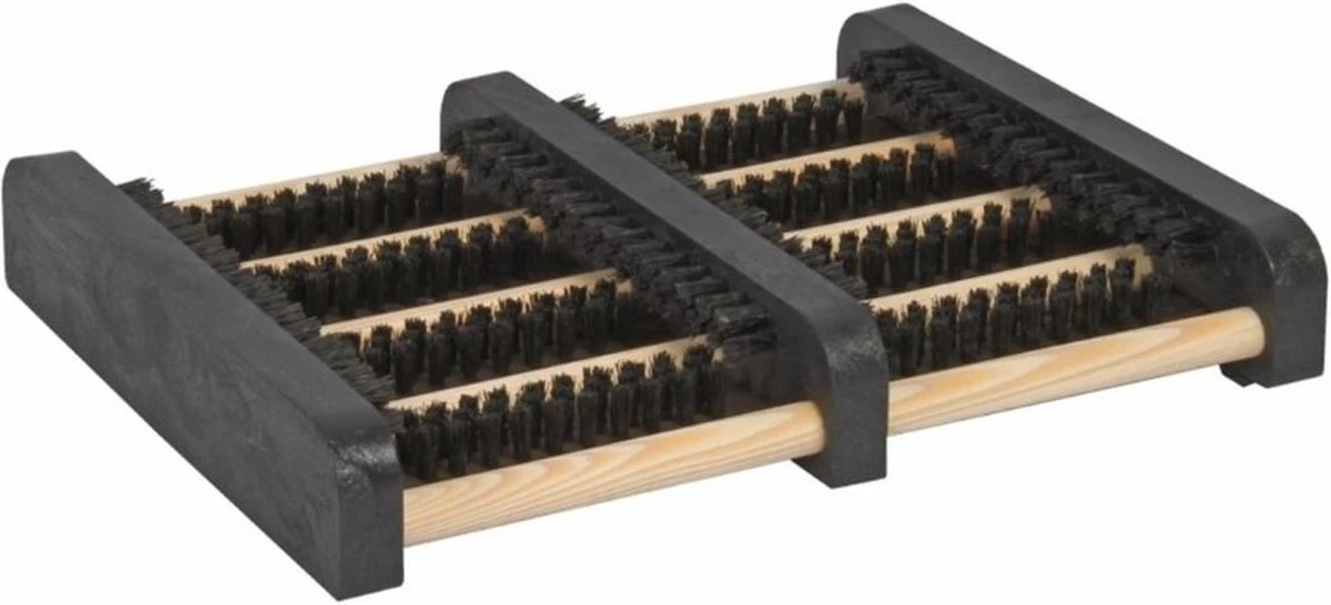 SchoneSchoen Voetveger - Voetenveger - Laarzenborstel - Borstelmat - Schoenenborstel - Laarzenrek 2 SchoneSchoen Voetveger - Voetenveger - Laarzenborstel - Borstelmat - Schoenenborstel - Laarzenrek - Afbeelding 2