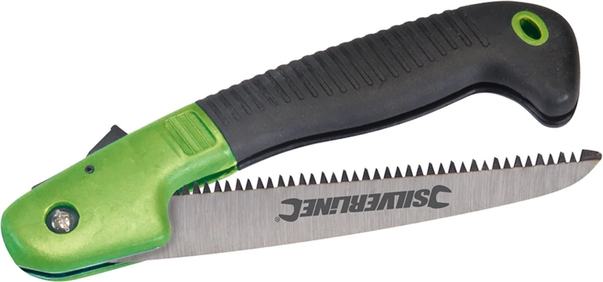 Silverline Inklapbare Tri-Cut Handzaag - Takkenzaag - 180 Mm Zaagblad 3 Silverline Inklapbare Tri-Cut Handzaag - Takkenzaag - 180 Mm Zaagblad - Afbeelding 3
