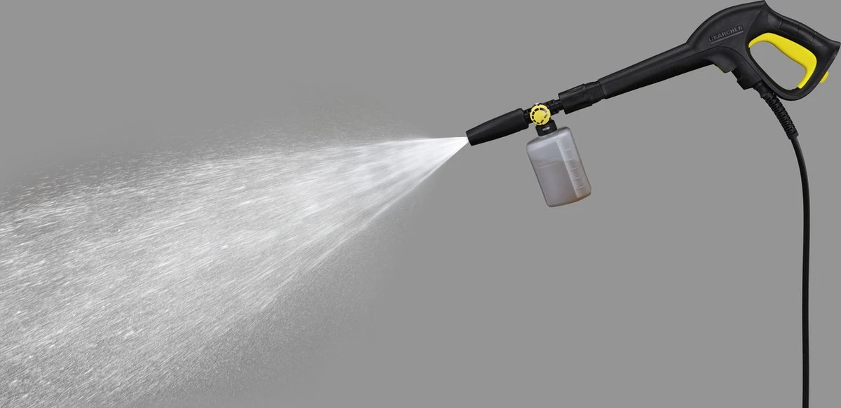 Kärcher Hogedrukreiniger Accessoire Set FJ 6 Foam Jet - Autoshampoo 5L – Regelbaar Spuitniveau - Tankinhoud 0,6L 4 Kärcher Hogedrukreiniger Accessoire Set FJ 6 Foam Jet - Autoshampoo 5L – Regelbaar Spuitniveau - Tankinhoud 0,6L - Afbeelding 4