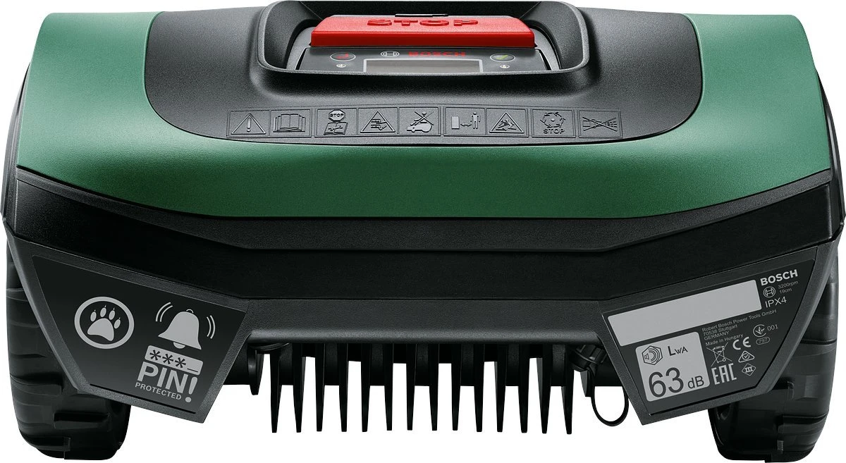 Bosch Indego S+ 500 Robotmaaier - Voor Gazons Tot 500 M2 - Incl. Laadstation En Accessoires - Connected 2 Bosch Indego S+ 500 Robotmaaier - Voor Gazons Tot 500 M2 - Incl. Laadstation En Accessoires - Connected - Afbeelding 2