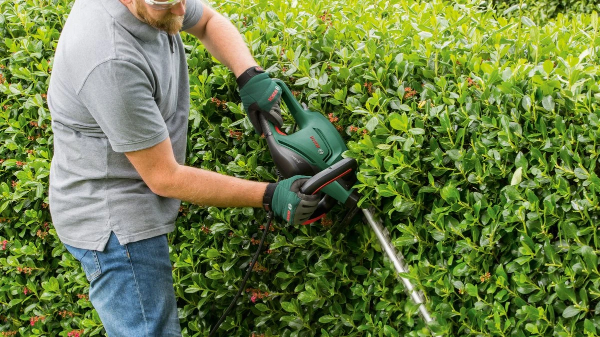 Bosch UniversalHedgeCut 60 Heggenschaar - Op Snoer - Lengte 60 Cm 9 Bosch UniversalHedgeCut 60 Heggenschaar - Op Snoer - Lengte 60 Cm - Afbeelding 9