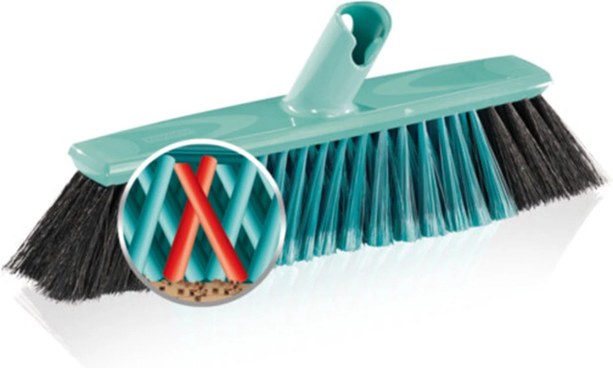 Leifheit Allround Bezemkop - Xtra Clean - Click Systeem - 30 Cm Veegbreedte 3 Leifheit Allround Bezemkop - Xtra Clean - Click Systeem - 30 Cm Veegbreedte - Afbeelding 3