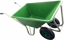 Kruiwagen Met Dubbel Luchtwiel Stal Eco Groen 160 Liter 16 Kruiwagen Met Dubbel Luchtwiel Stal Eco Groen 160 Liter -Tuingereedschaps Winkel 1200x741