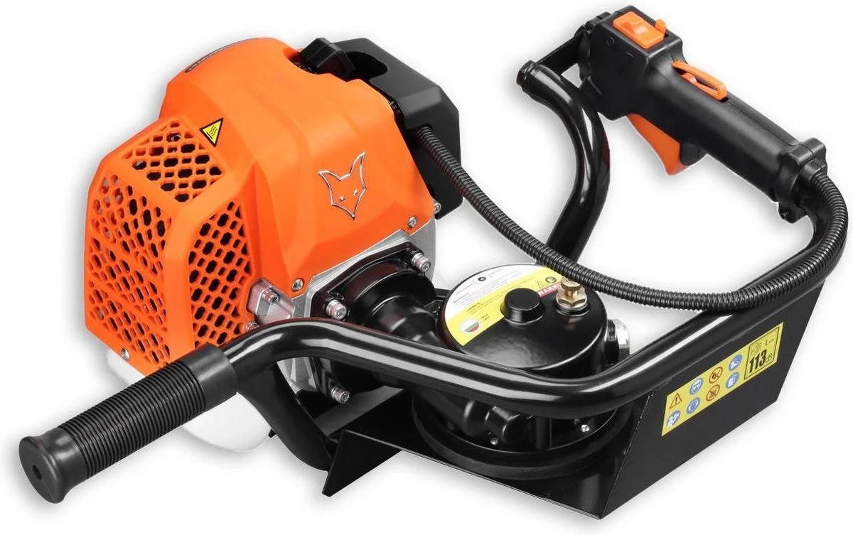 FUXTEC Grondboor Benzine Incl. 100/150/200mm Hulpstukken - 62cc - FX-EB162 5 FUXTEC Grondboor Benzine Incl. 100/150/200mm Hulpstukken - 62cc - FX-EB162 - Afbeelding 5