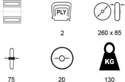 Benson Bolderkarwiel Steekwagenwiel Met Luchtband 3.00-4 | Asgatdiameter 20mm Rollager | Hoogte Wiel 26cm 21 Benson Bolderkarwiel Steekwagenwiel Met Luchtband 3.00-4 | Asgatdiameter 20mm Rollager | Hoogte Wiel 26cm -Tuingereedschaps Winkel 1200x794