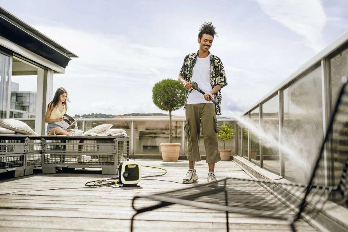 Kärcher K Mini Plus Hogedrukreiniger - 1400W - 360 L/u - Incl. Extra Dunne PremiumFlex Slang 6 Kärcher K Mini Plus Hogedrukreiniger - 1400W - 360 L/u - Incl. Extra Dunne PremiumFlex Slang - Afbeelding 6