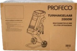 Profeco Stille Hakselaar 2000W - Tuinhakselaar - Versnipperaar Voor 45mm Takdikte - Incl. 50 Liter Opvangzak En Veilige Duwstok 26 Profeco Stille Hakselaar 2000W - Tuinhakselaar - Versnipperaar Voor 45mm Takdikte - Incl. 50 Liter Opvangzak En Veilige Duwstok -Tuingereedschaps Winkel 1200x800 2