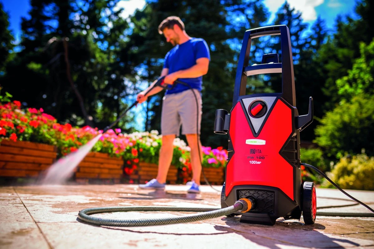 Levita PW100 Elektrische Hogedruk Reiniger - 100 Bar - 1400W 5 Levita PW100 Elektrische Hogedruk Reiniger - 100 Bar - 1400W - Afbeelding 5