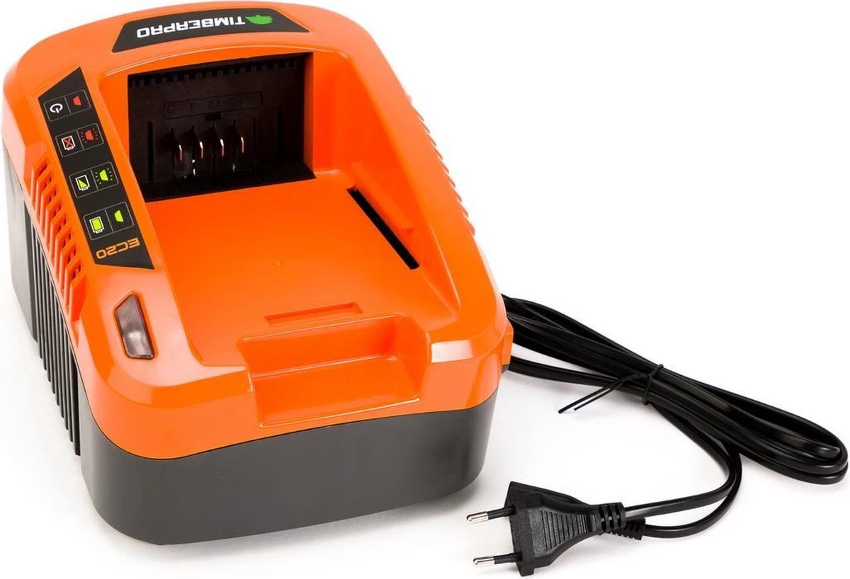 TIMBERPRO - Bladblazer Elektrisch 40V, ZEER Krachtig (incl. 4A Batterij En Incl. Lader) 4 TIMBERPRO - Bladblazer Elektrisch 40V, ZEER Krachtig (incl. 4A Batterij En Incl. Lader) - Afbeelding 4