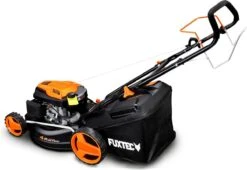 FUXTEC Grasmaaier Benzine - 46cm - Zelfrijdend / Zelftrekkend / Achterwielaandrijving - Mulchfunctie - Opvangbak 50L - FX-RM4646 15 FUXTEC Grasmaaier Benzine - 46cm - Zelfrijdend / Zelftrekkend / Achterwielaandrijving - Mulchfunctie - Opvangbak 50L - FX-RM4646 -Tuingereedschaps Winkel 1200x828 2