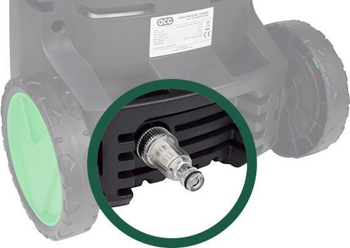Hogedrukreiniger ACG 1600/135-BASIC | 1600 W | 135 Bar | 426 L/u 12 Hogedrukreiniger ACG 1600/135-BASIC | 1600 W | 135 Bar | 426 L/u - Afbeelding 12