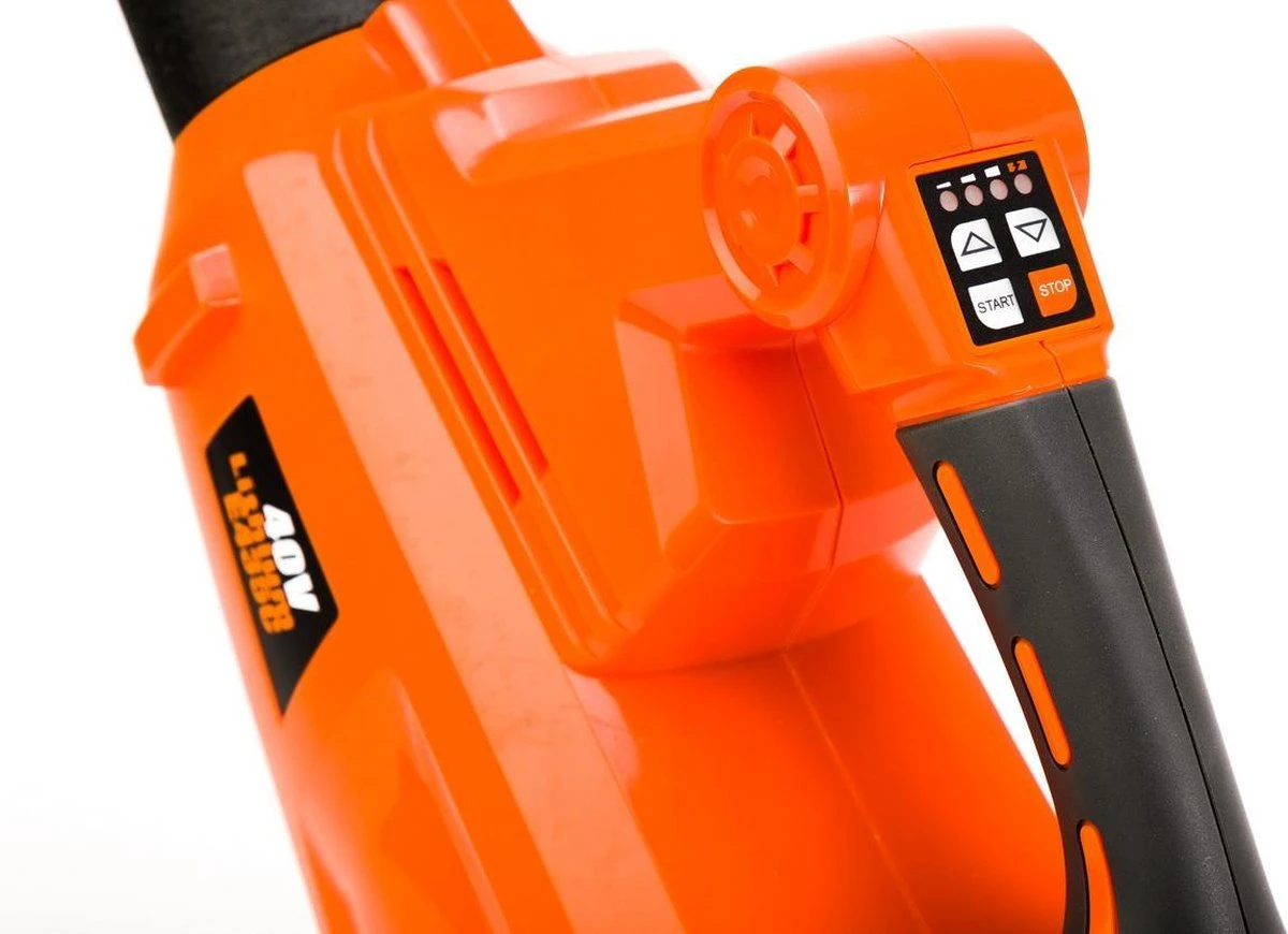 TIMBERPRO - Bladblazer Elektrisch 40V, ZEER Krachtig (incl. 4A Batterij En Incl. Lader) 13 TIMBERPRO - Bladblazer Elektrisch 40V, ZEER Krachtig (incl. 4A Batterij En Incl. Lader) - Afbeelding 13