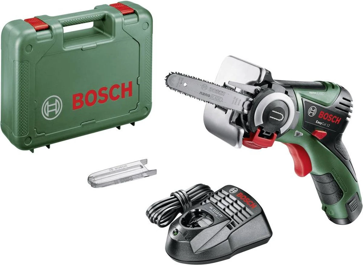 Bosch EasyCut 12 Accu Microkettingzaag - Met 1 X 12 V Accu En Lader 9 Bosch EasyCut 12 Accu Microkettingzaag - Met 1 X 12 V Accu En Lader - Afbeelding 9