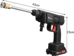 Merkloos Elektrische Accu-Hogedrukreiniger - 1.2mpa - Multifunctioneel Mondstuk - Draagbaar Oplaadbaar Snoerloos - Reinigingsspuitpistool - Met Rijke Accessoires - Voor Auto, Tuin, Terras, Raam - Zwart 19 Merkloos Elektrische Accu-Hogedrukreiniger - 1.2mpa - Multifunctioneel Mondstuk - Draagbaar Oplaadbaar Snoerloos - Reinigingsspuitpistool - Met Rijke Accessoires - Voor Auto, Tuin, Terras, Raam - Zwart -Tuingereedschaps Winkel 1200x899 2