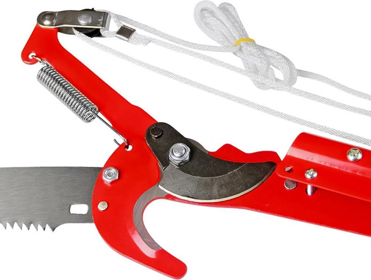 Teien 2-in-1 Boomzaag Telescopisch 340 Cm - Telescopische Takkenschaar En Snoeizaag - 4,50 Meter Werkhoogte 2 Teien 2-in-1 Boomzaag Telescopisch 340 Cm - Telescopische Takkenschaar En Snoeizaag - 4,50 Meter Werkhoogte - Afbeelding 2
