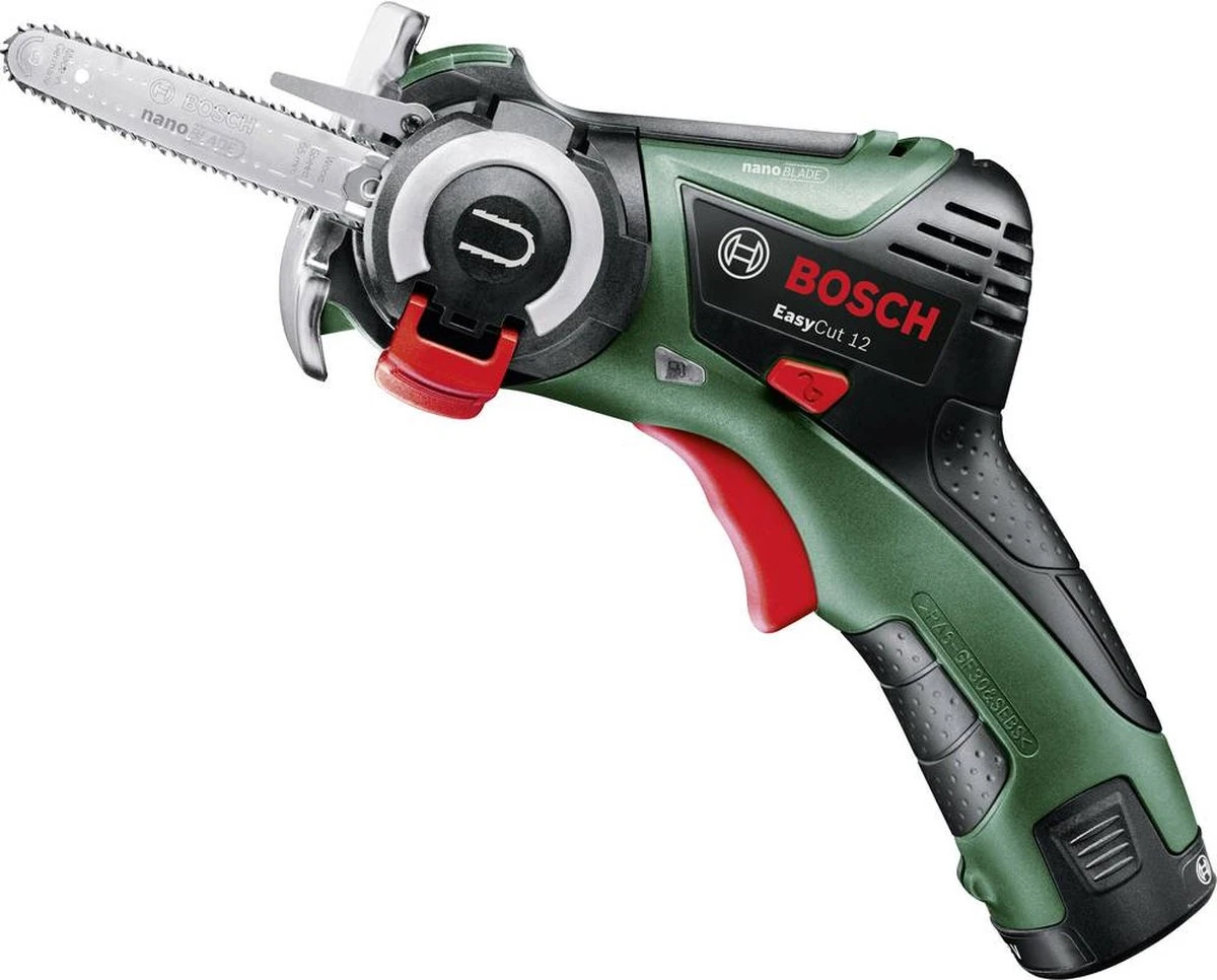 Bosch EasyCut 12 Accu Microkettingzaag - Met 1 X 12 V Accu En Lader 8 Bosch EasyCut 12 Accu Microkettingzaag - Met 1 X 12 V Accu En Lader - Afbeelding 8