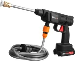 Merkloos Elektrische Accu-Hogedrukreiniger - 1.2mpa - Multifunctioneel Mondstuk - Draagbaar Oplaadbaar Snoerloos - Reinigingsspuitpistool - Met Rijke Accessoires - Voor Auto, Tuin, Terras, Raam - Zwart 23 Merkloos Elektrische Accu-Hogedrukreiniger - 1.2mpa - Multifunctioneel Mondstuk - Draagbaar Oplaadbaar Snoerloos - Reinigingsspuitpistool - Met Rijke Accessoires - Voor Auto, Tuin, Terras, Raam - Zwart -Tuingereedschaps Winkel 1200x976