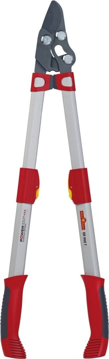 WOLF-Garten Takkenschaar POWER CUT RR*** 900 T - Lengte 650-900mm - Telescoop - Aluminium Hefboomarmen - 4x Meer Kracht - Messpanning Instelbaar 4 WOLF-Garten Takkenschaar POWER CUT RR*** 900 T - Lengte 650-900mm - Telescoop - Aluminium Hefboomarmen - 4x Meer Kracht - Messpanning Instelbaar - Afbeelding 4