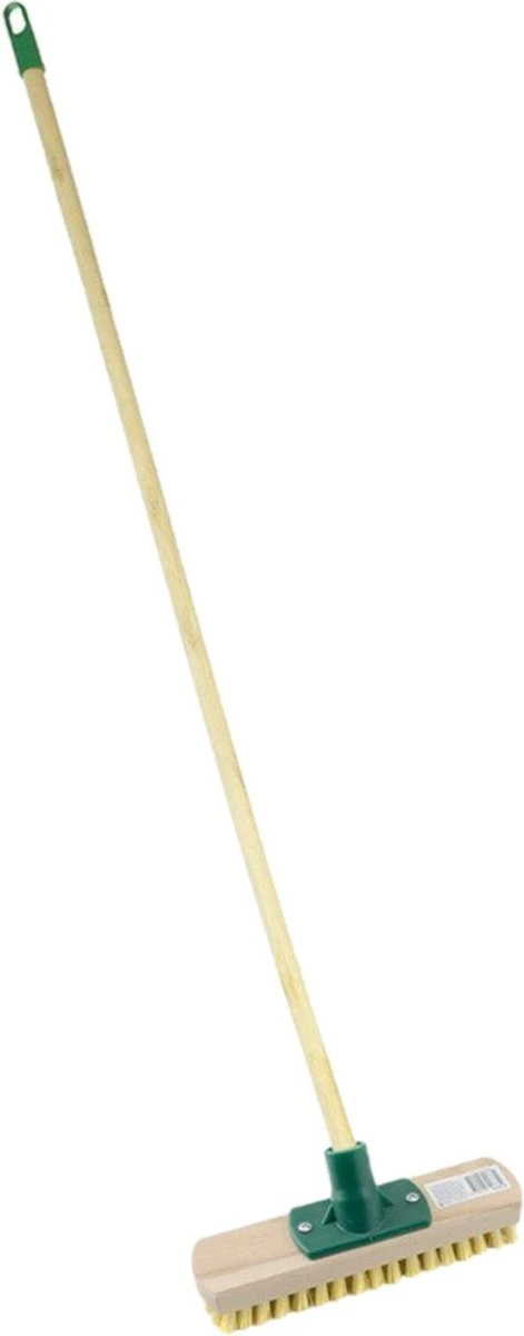 Merkloos Luiwagen/schrobbezem Met Steel - Hout - 24 Cm 1 Merkloos Luiwagen/schrobbezem Met Steel - Hout - 24 Cm