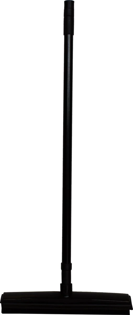 GS Rubberen Bezem 68-120 Cm - Kappersbezem - Rubber Bezem & Vloerwisser Met Steel 3 GS Rubberen Bezem 68-120 Cm - Kappersbezem - Rubber Bezem & Vloerwisser Met Steel - Afbeelding 3