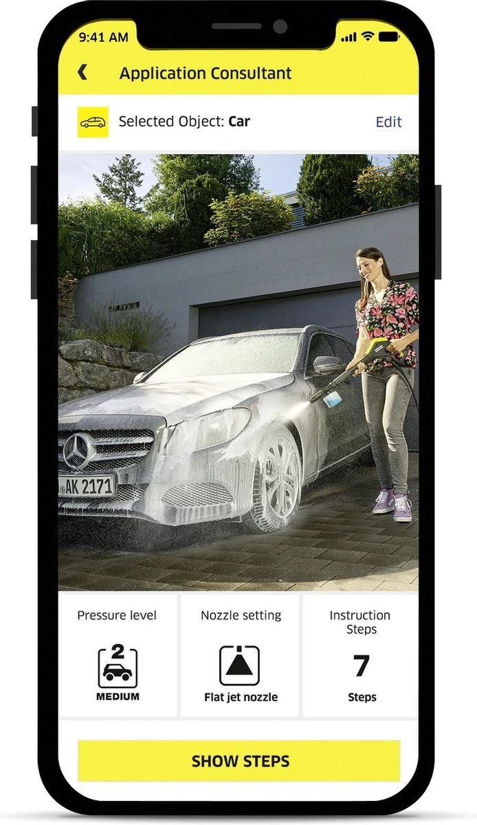 Kärcher K 7 Smart Control Home Hogedrukreiniger - 3000W - 180 Bar - 60 M²/h - Met Terrasreiniger 7 Kärcher K 7 Smart Control Home Hogedrukreiniger - 3000W - 180 Bar - 60 M²/h - Met Terrasreiniger - Afbeelding 7