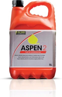Aspen 2 FRT 5 Liter Schone Alkylaatbenzine Voor Tweetaktmotoren -Tuingereedschaps Winkel 765x1200