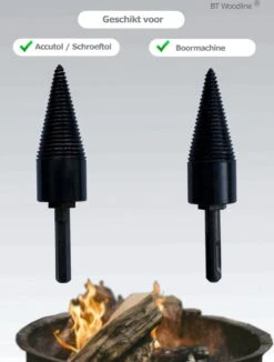 BT Woodline® | Houtklover Inclusief Opbergkoker | Houtsplijter | Houtkloof | Houtsplitter | Houtkloofboor | Kegelsplijter | Houtkliever | Aanmaakhout | Geschikt Voor Accutol, Schroeftol, Boormachine En Kloofmachines 5 BT Woodline® | Houtklover Inclusief Opbergkoker | Houtsplijter | Houtkloof | Houtsplitter | Houtkloofboor | Kegelsplijter | Houtkliever | Aanmaakhout | Geschikt Voor Accutol, Schroeftol, Boormachine En Kloofmachines -Tuingereedschaps Winkel 909x1200 1