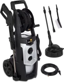 Powerplus POWXG90425 Hogedrukreiniger - 2500W - Max. 195 Bar - 468 L/h - Incl. 8m Slang, Terrasreiniger En Accessoires - Reiniger Voor Auto, Fiets En Meubelen -Tuingereedschaps Winkel 933x1200