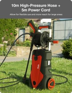 Merkloos Home Hogedrukreiniger - 2100W - 165 Bar - Met Verstelbare Nozzles Slanghaspel 5m Netsnoer 10m Slang - Voor Reiniging Huis Auto Tuin 20 Merkloos Home Hogedrukreiniger - 2100W - 165 Bar - Met Verstelbare Nozzles Slanghaspel 5m Netsnoer 10m Slang - Voor Reiniging Huis Auto Tuin -Tuingereedschaps Winkel 939x1200 4