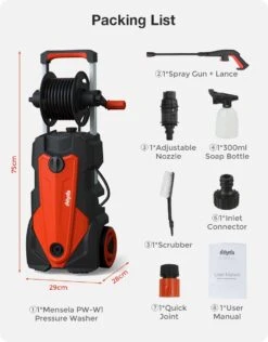 Merkloos Home Hogedrukreiniger - 2100W - 165 Bar - Met Verstelbare Nozzles Slanghaspel 5m Netsnoer 10m Slang - Voor Reiniging Huis Auto Tuin 23 Merkloos Home Hogedrukreiniger - 2100W - 165 Bar - Met Verstelbare Nozzles Slanghaspel 5m Netsnoer 10m Slang - Voor Reiniging Huis Auto Tuin -Tuingereedschaps Winkel 939x1200 5