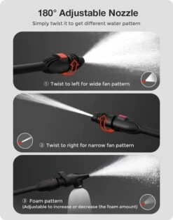 Merkloos Home Hogedrukreiniger - 2100W - 165 Bar - Met Verstelbare Nozzles Slanghaspel 5m Netsnoer 10m Slang - Voor Reiniging Huis Auto Tuin 25 Merkloos Home Hogedrukreiniger - 2100W - 165 Bar - Met Verstelbare Nozzles Slanghaspel 5m Netsnoer 10m Slang - Voor Reiniging Huis Auto Tuin -Tuingereedschaps Winkel 940x1200