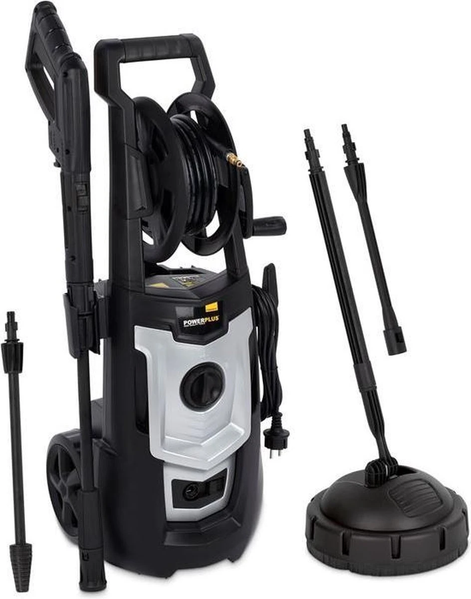 Powerplus POWXG90410 Hogedrukreiniger - 1800W - Max. 140 Bar - 420 L/h - Incl. 8m Slang, Terrasreiniger En Accessoires - Reiniger Voor Auto, Fiets En Meubelen 11 Powerplus POWXG90410 Hogedrukreiniger - 1800W - Max. 140 Bar - 420 L/h - Incl. 8m Slang, Terrasreiniger En Accessoires - Reiniger Voor Auto, Fiets En Meubelen - Afbeelding 11
