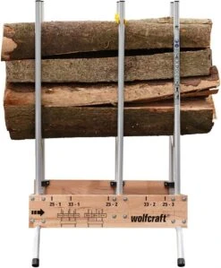 Wolfcraft - Professionele Zaagbok - Voor Kettingzaag - Hout - Opbouwbare, Stabiele Zaagbok Voor Brandhout - 5121000 - 10 JAAR GARANTIE -Tuingereedschaps Winkel 991x1200 2